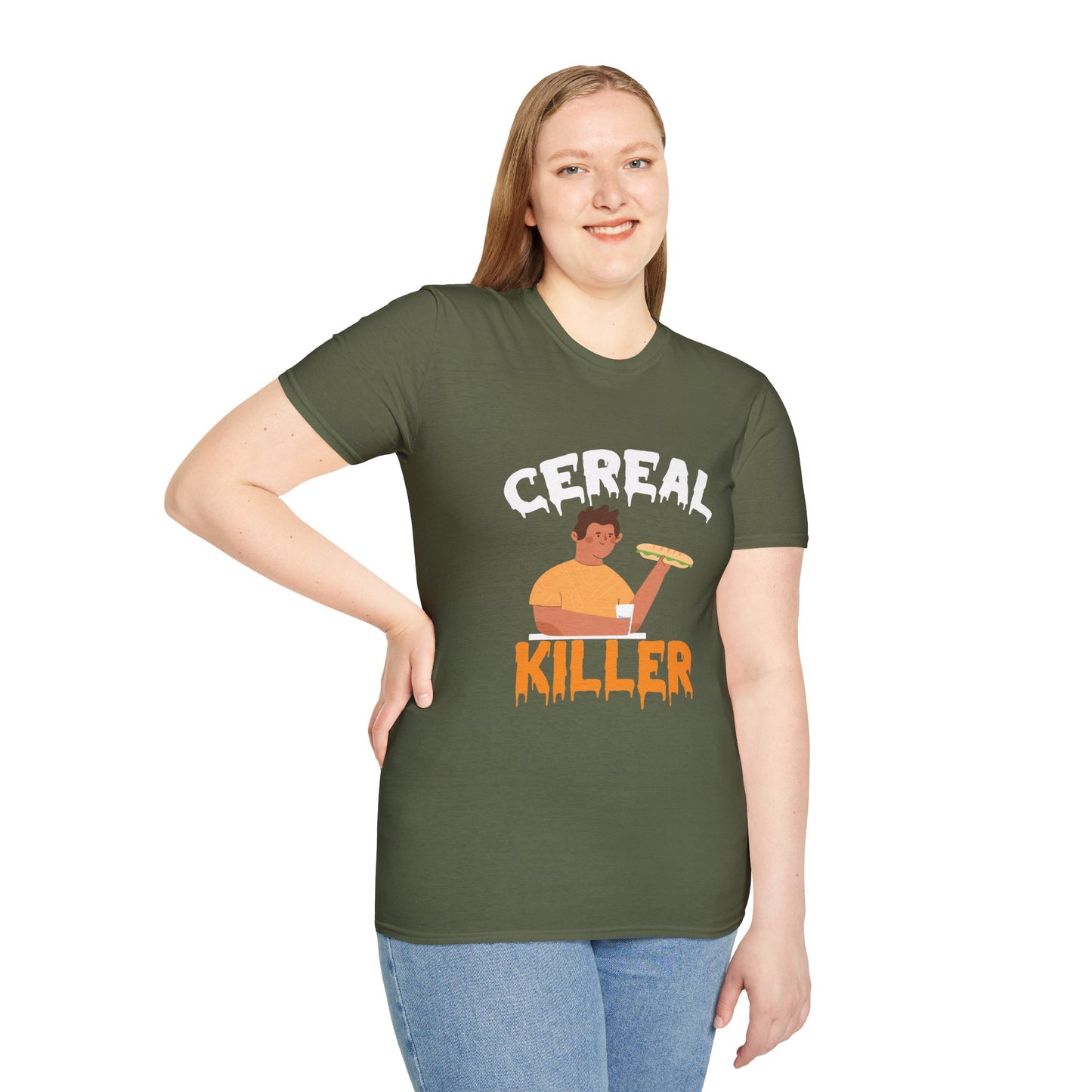 Cereal Killer Pun T-Shirt — Funny Breakfast Lover Tee