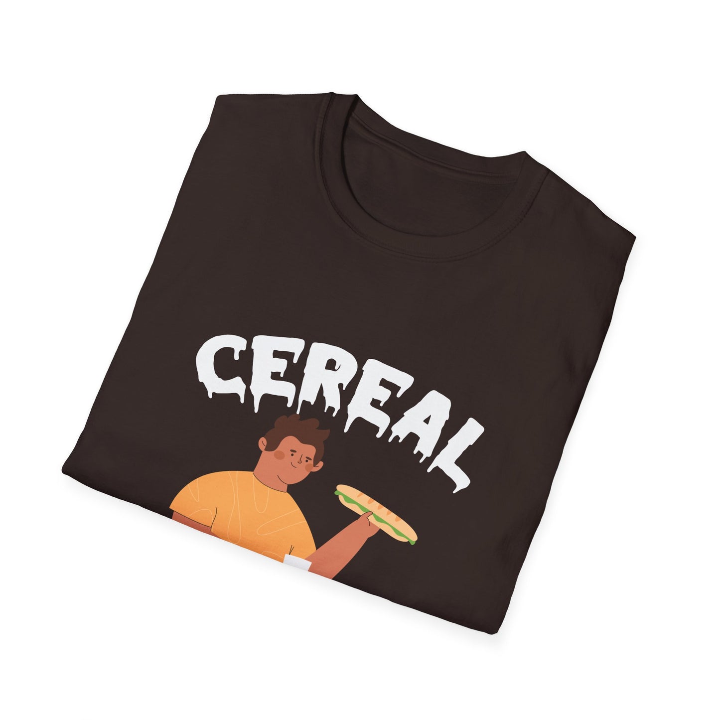 Cereal Killer Pun T-Shirt — Funny Breakfast Lover Tee