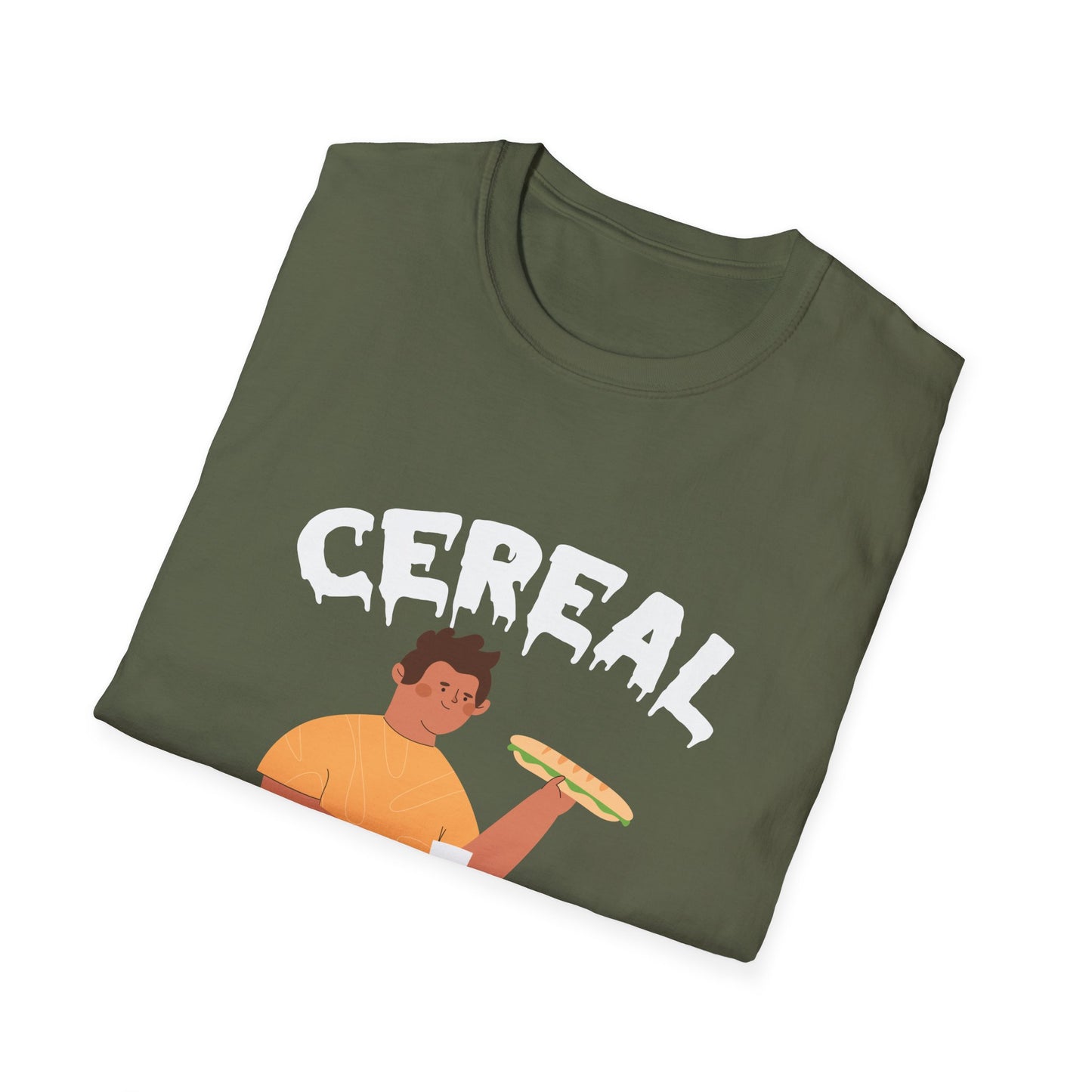 Cereal Killer Pun T-Shirt — Funny Breakfast Lover Tee