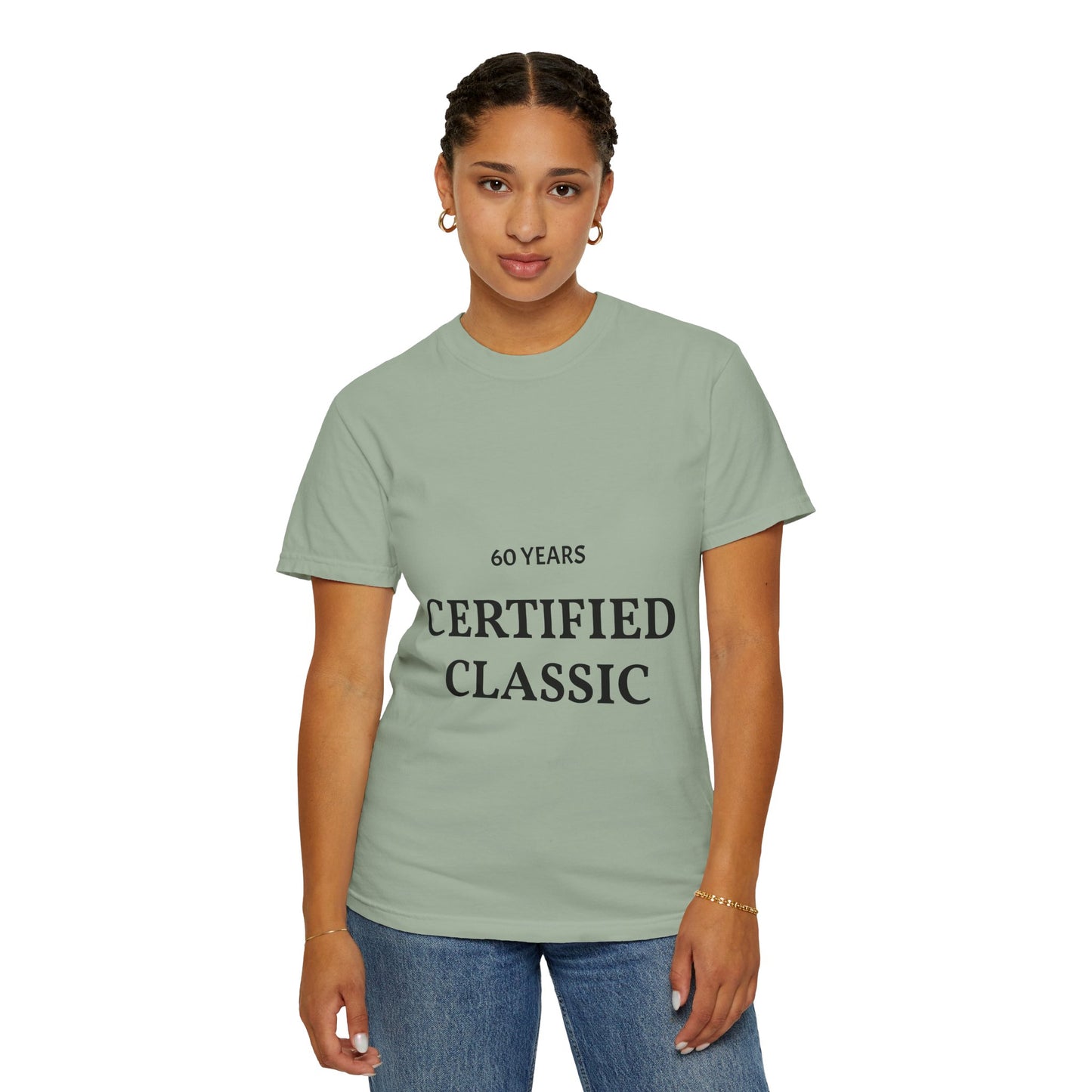 Retro '60 Years Certified' Birthday T-Shirt