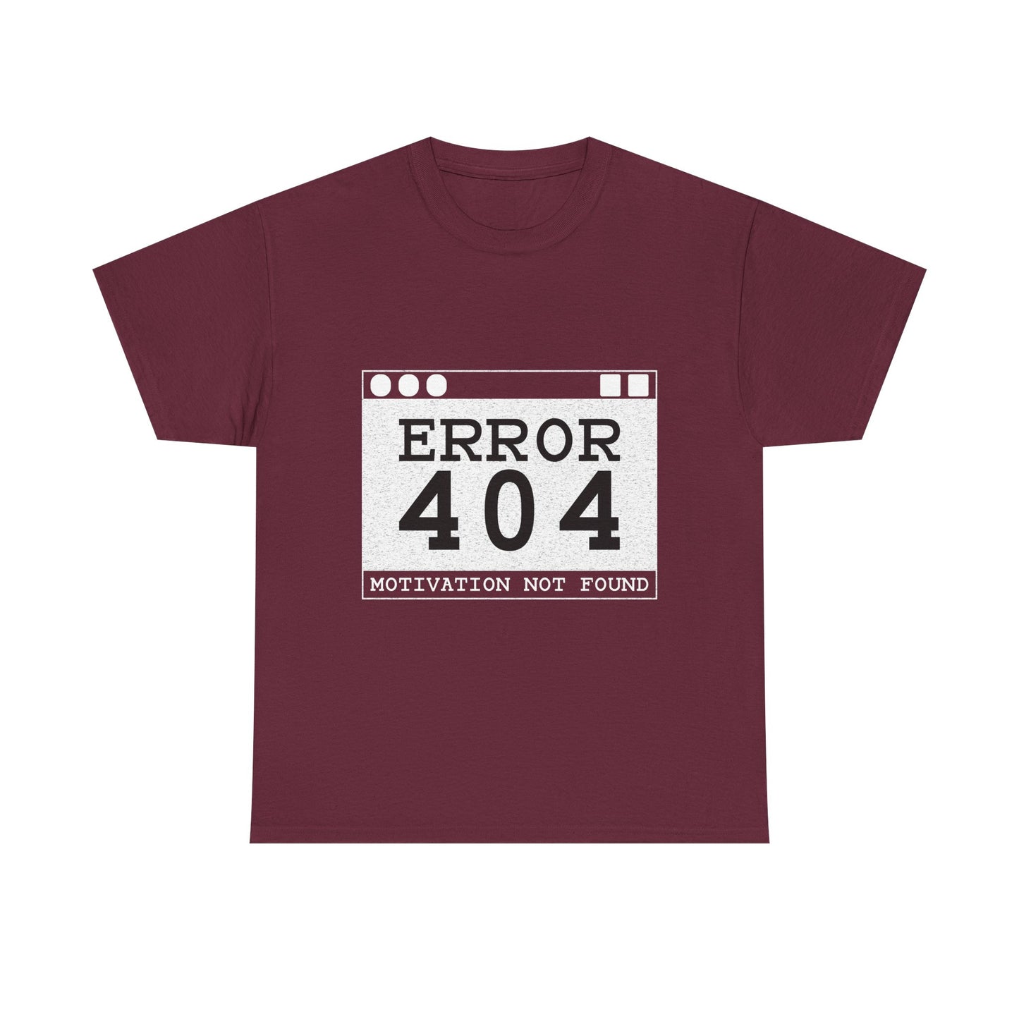 Error 404 Funny Tech T-Shirt — Geek Humor Tee