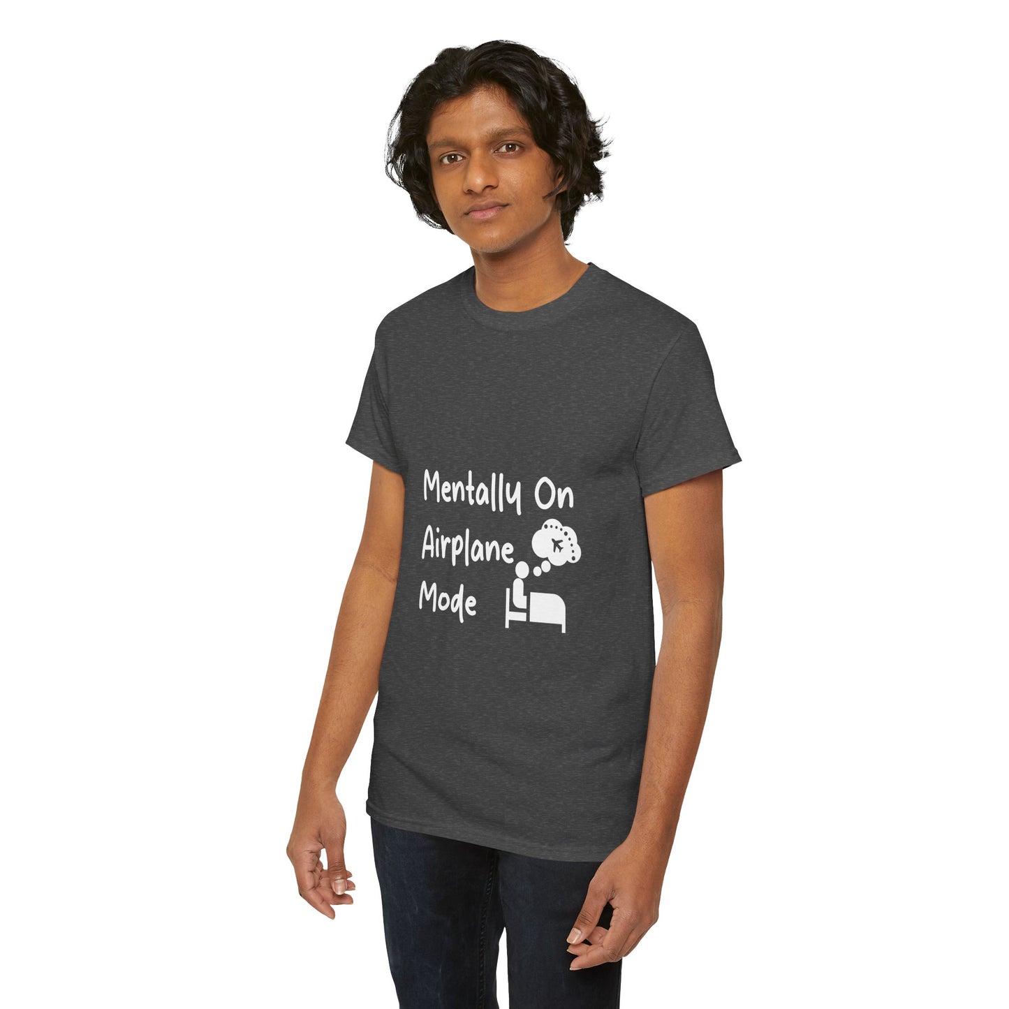 Mentally on Airplane Mode Travel Lover T-Shirt