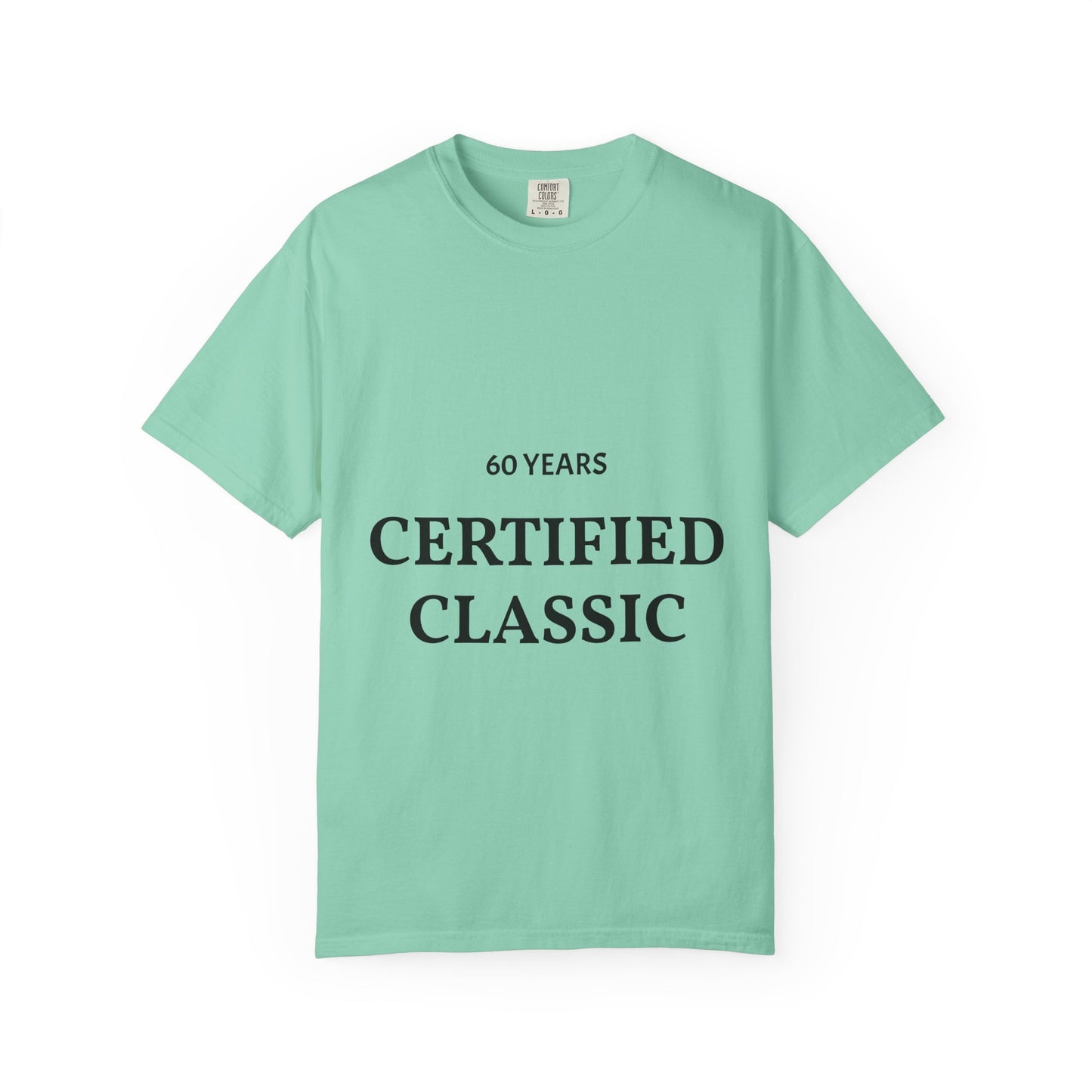 Retro '60 Years Certified' Birthday T-Shirt