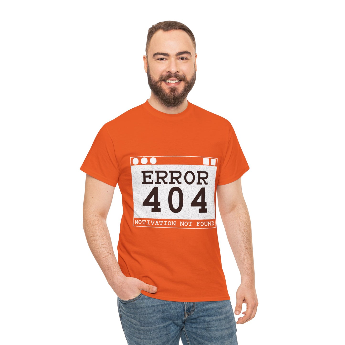 Error 404 Funny Tech T-Shirt — Geek Humor Tee