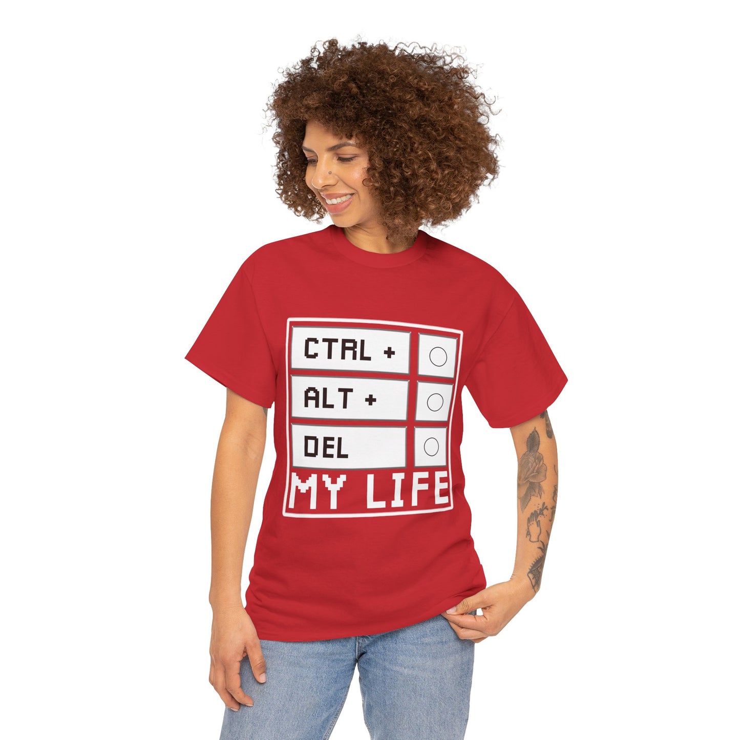 Ctrl Alt Del My Life Programmer T-Shirt
