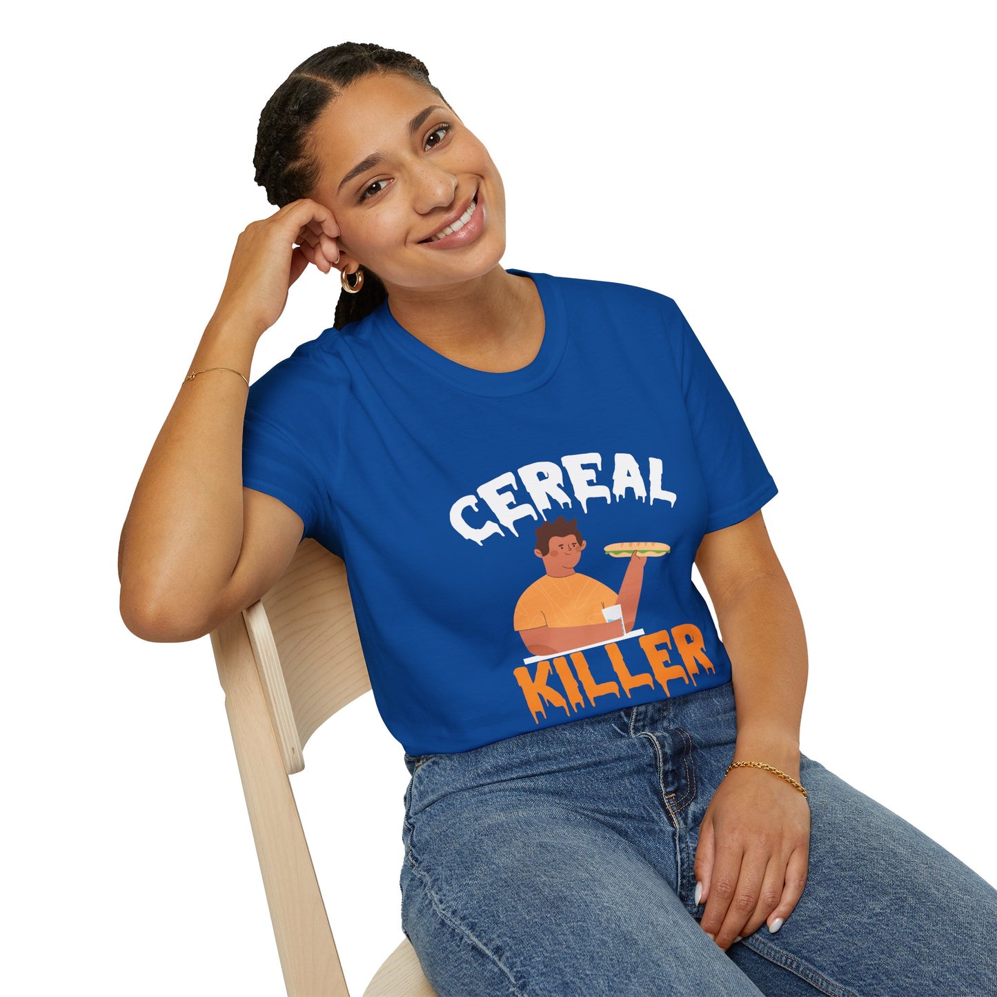 Cereal Killer Pun T-Shirt — Funny Breakfast Lover Tee