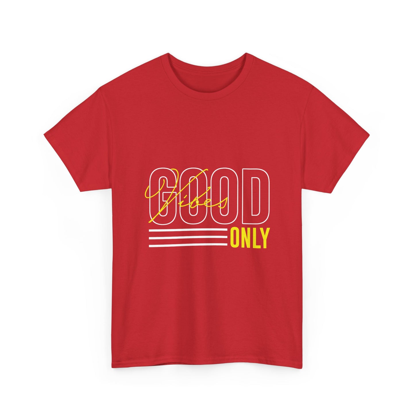 Good Vibes Only Tee — Positive Energy Aesthetic T-Shirt