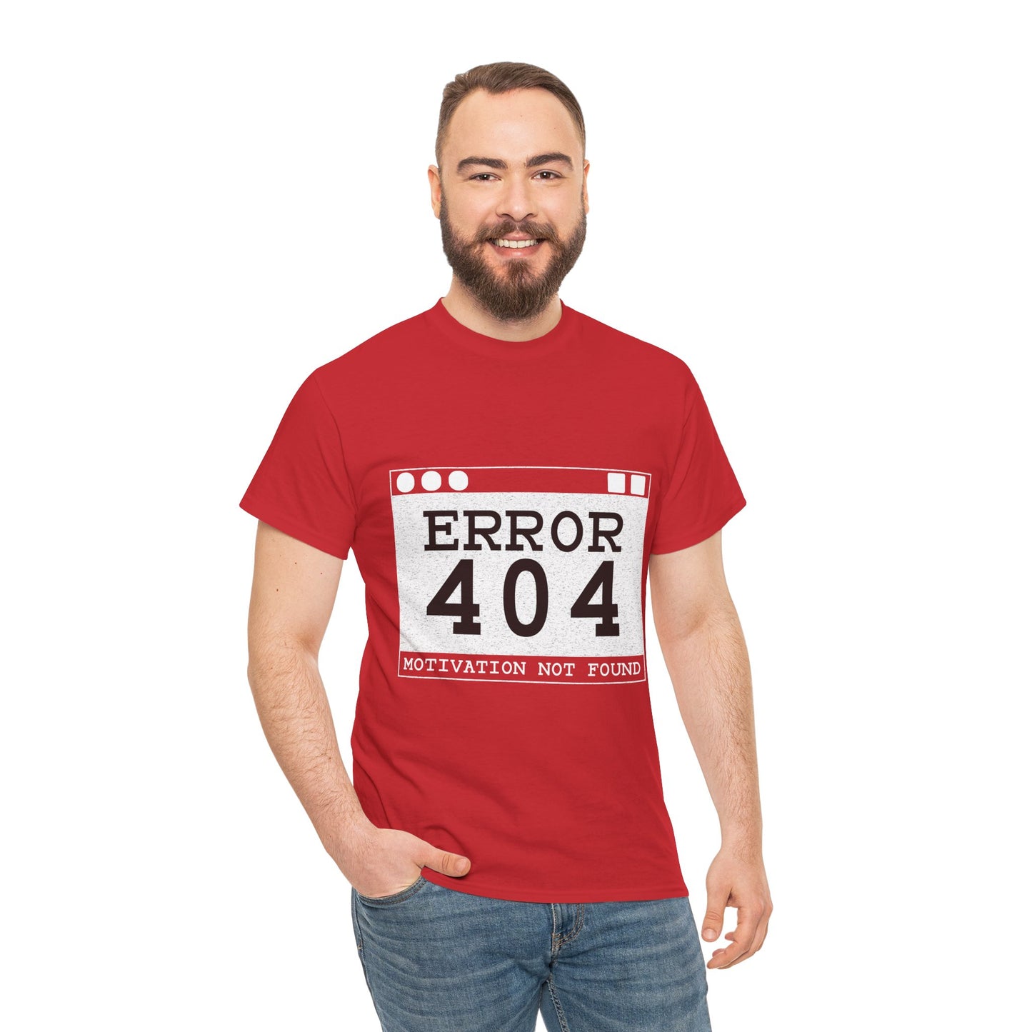 Error 404 Funny Tech T-Shirt — Geek Humor Tee