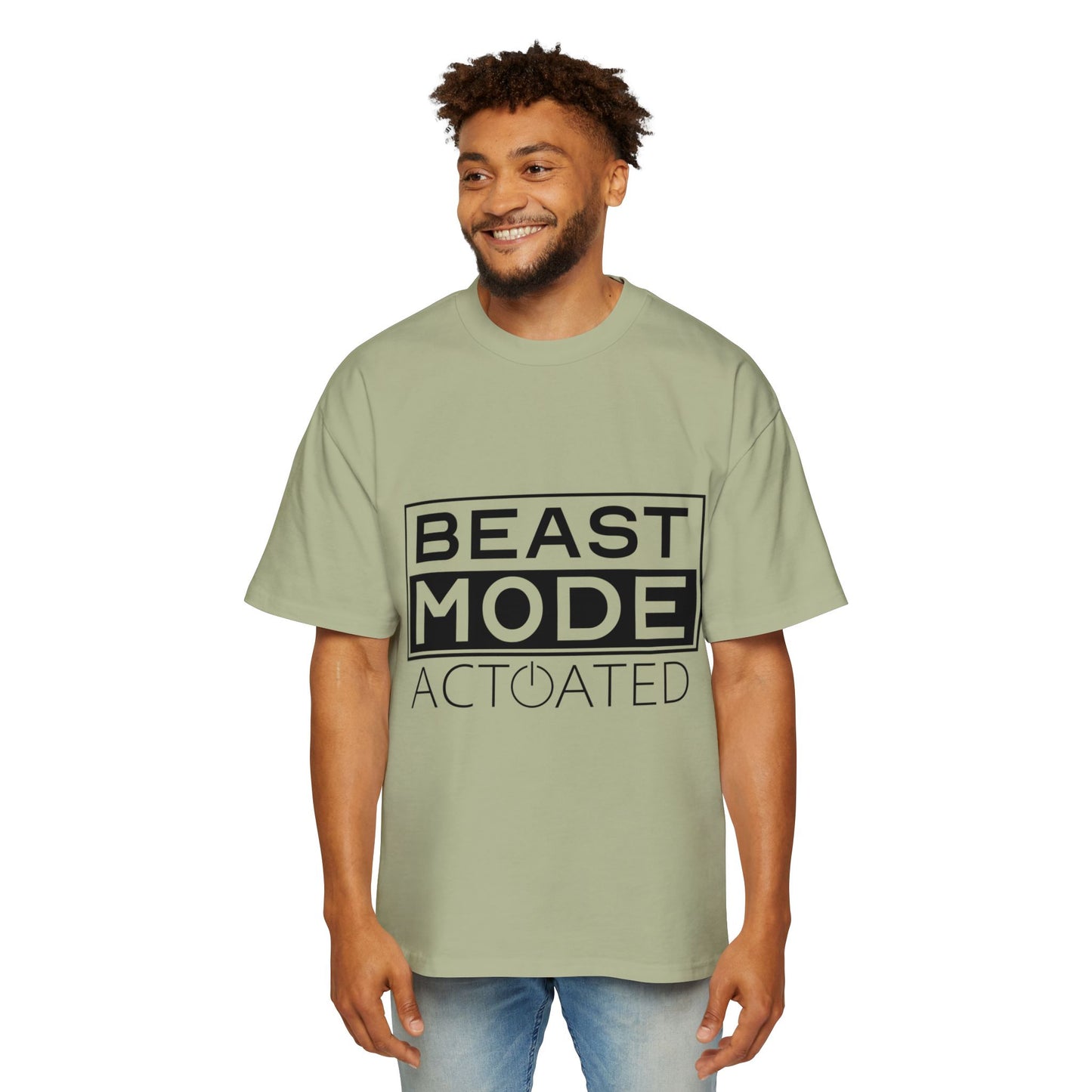 Beast Mode Activated T-Shirt — Men's Gym Workout Motivational Tee