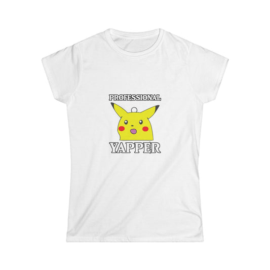 Professional Yapper Funny Quote Women's Tee
