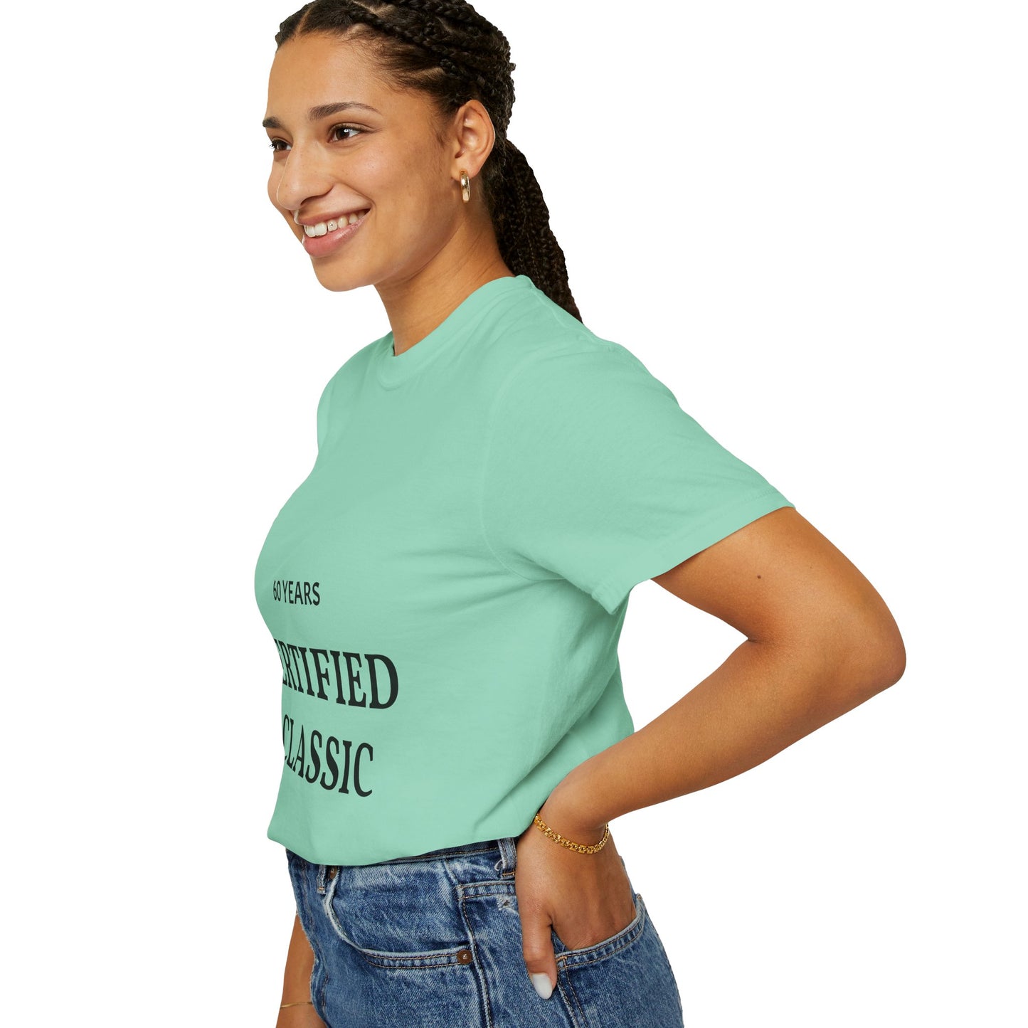 Retro '60 Years Certified' Birthday T-Shirt