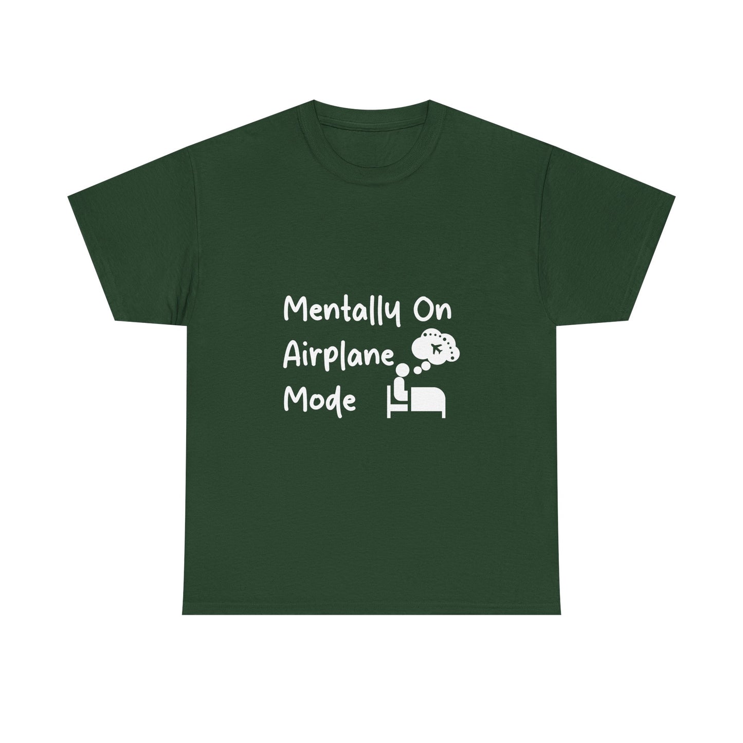 Mentally on Airplane Mode Travel Lover T-Shirt