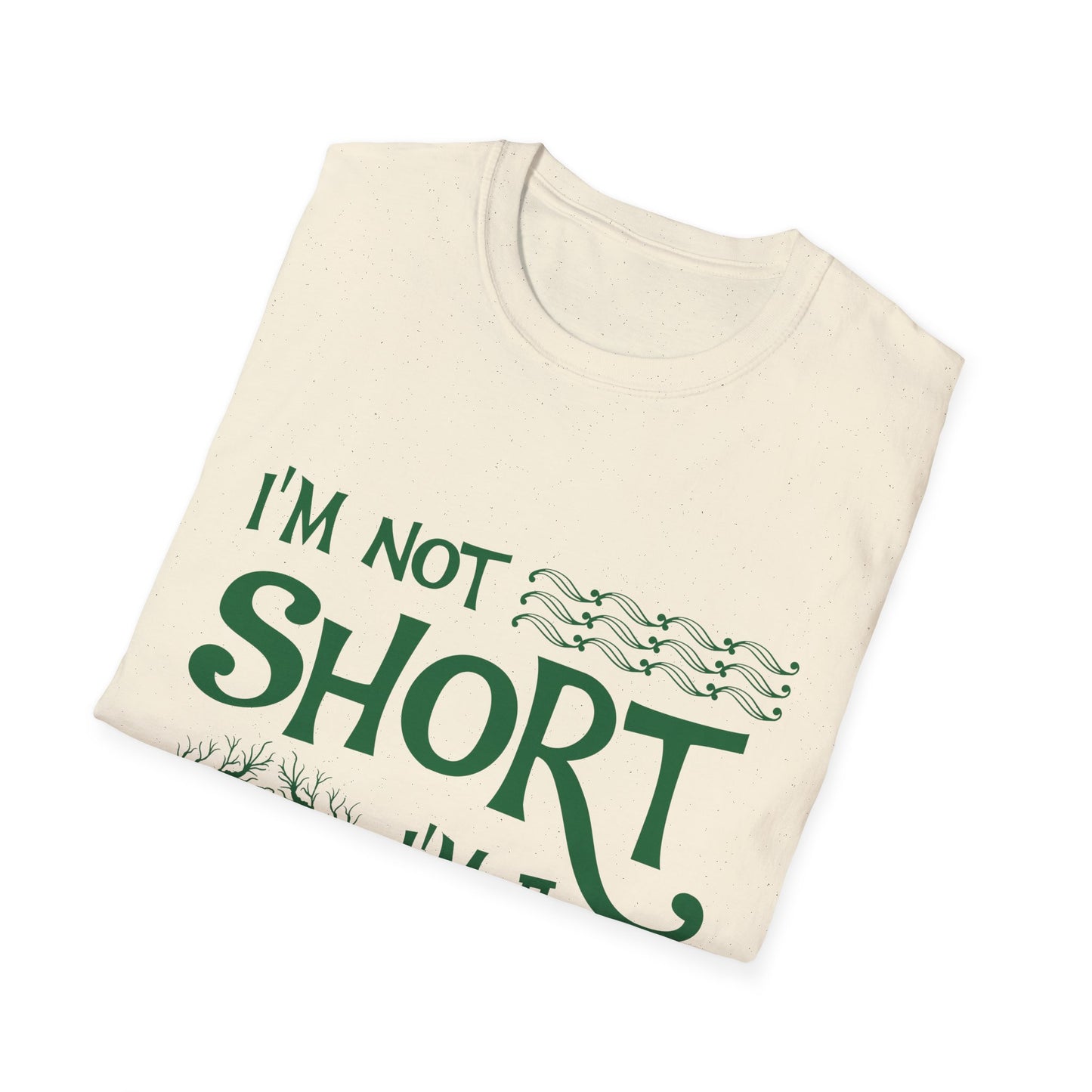 I'm Not Short I'm a Hobbit T-Shirt — Funny Fantasy Nerd Tee