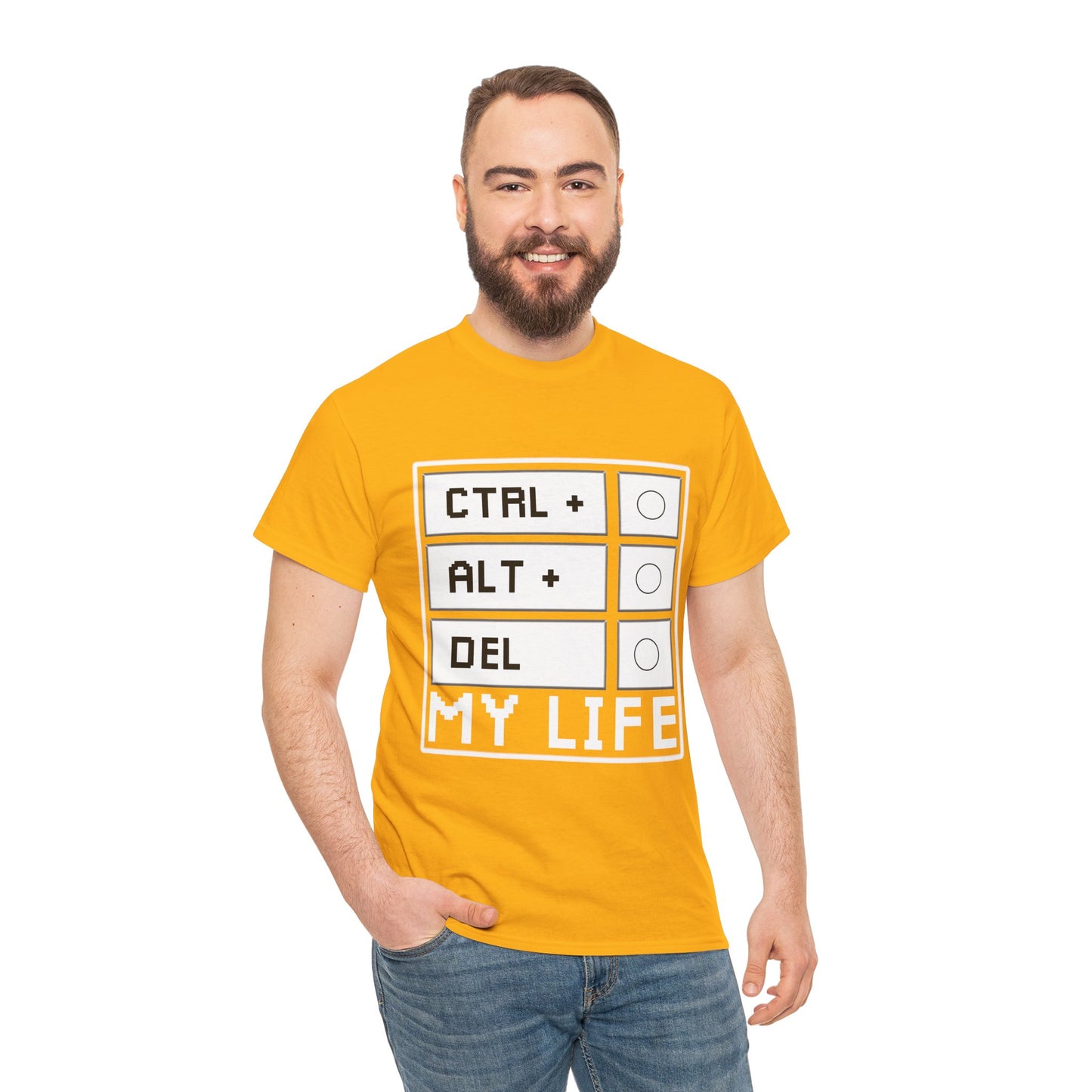 Ctrl Alt Del My Life Programmer T-Shirt