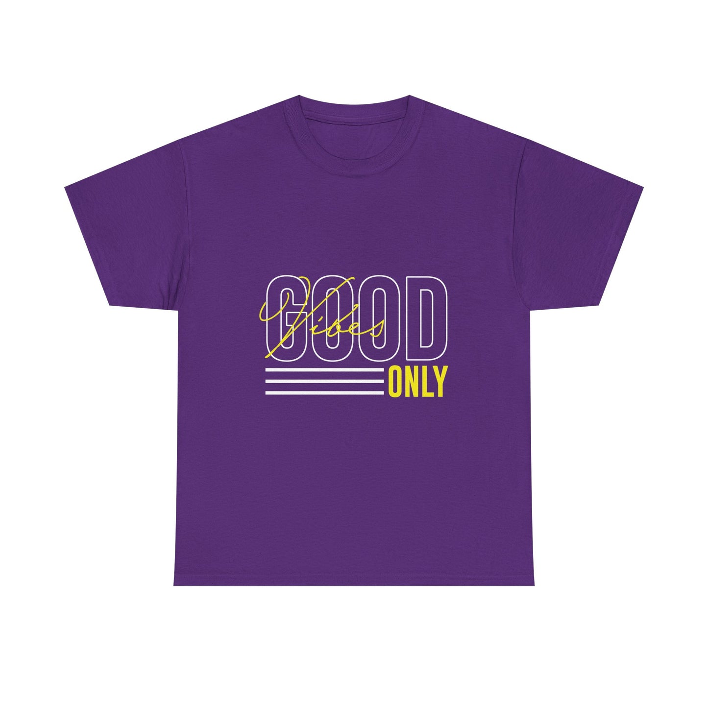 Good Vibes Only Tee — Positive Energy Aesthetic T-Shirt