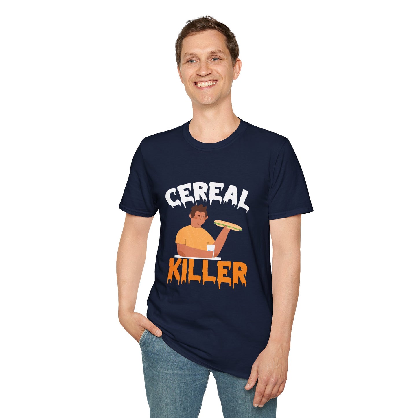 Cereal Killer Pun T-Shirt — Funny Breakfast Lover Tee