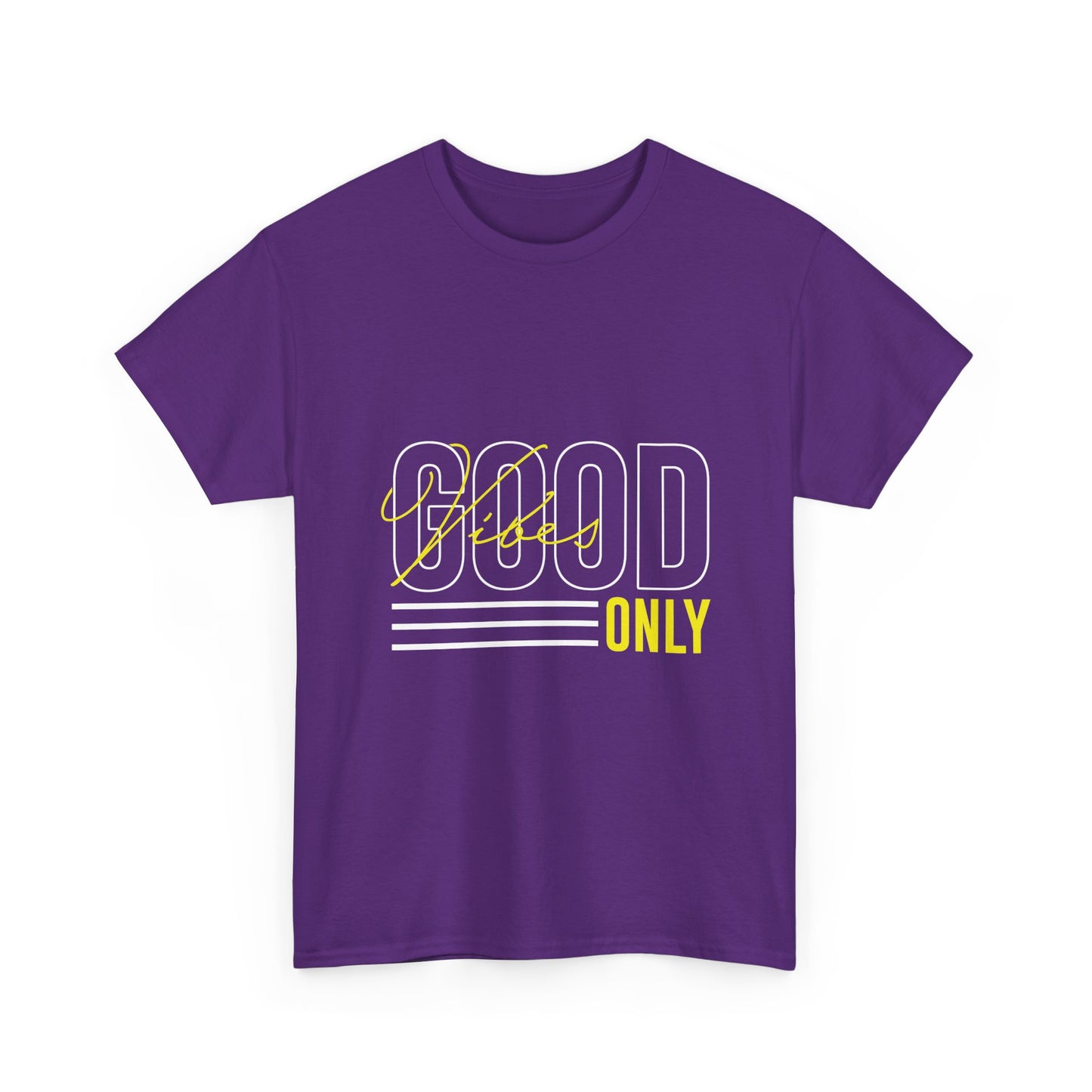 Good Vibes Only Tee — Positive Energy Aesthetic T-Shirt