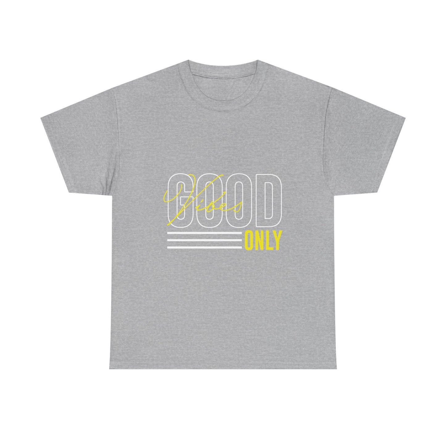 Good Vibes Only Tee — Positive Energy Aesthetic T-Shirt
