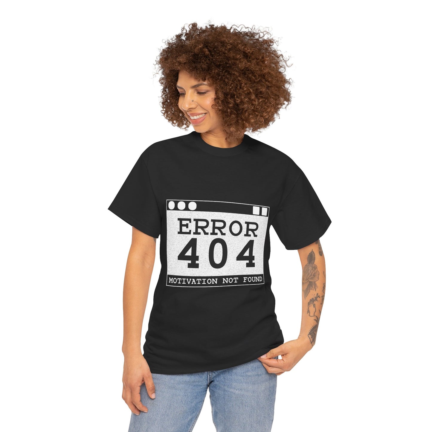 Error 404 Funny Tech T-Shirt — Geek Humor Tee