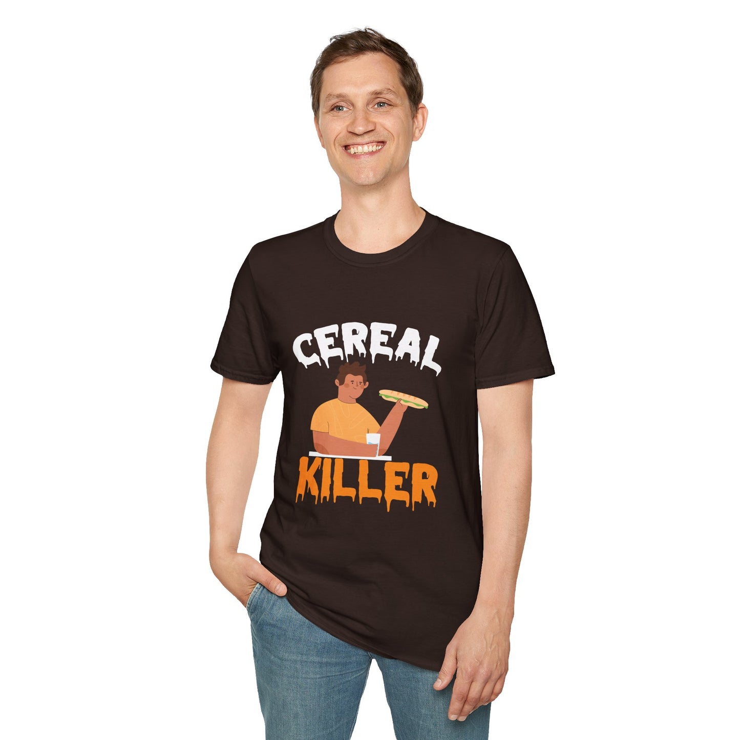 Cereal Killer Pun T-Shirt — Funny Breakfast Lover Tee