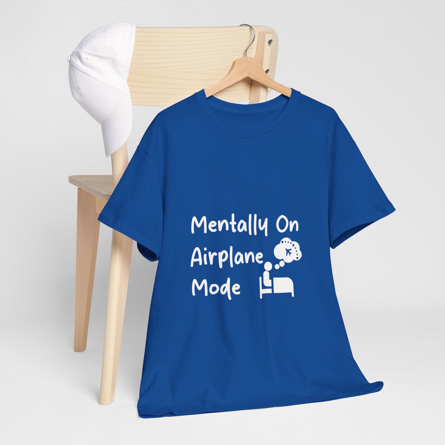 Mentally on Airplane Mode Travel Lover T-Shirt