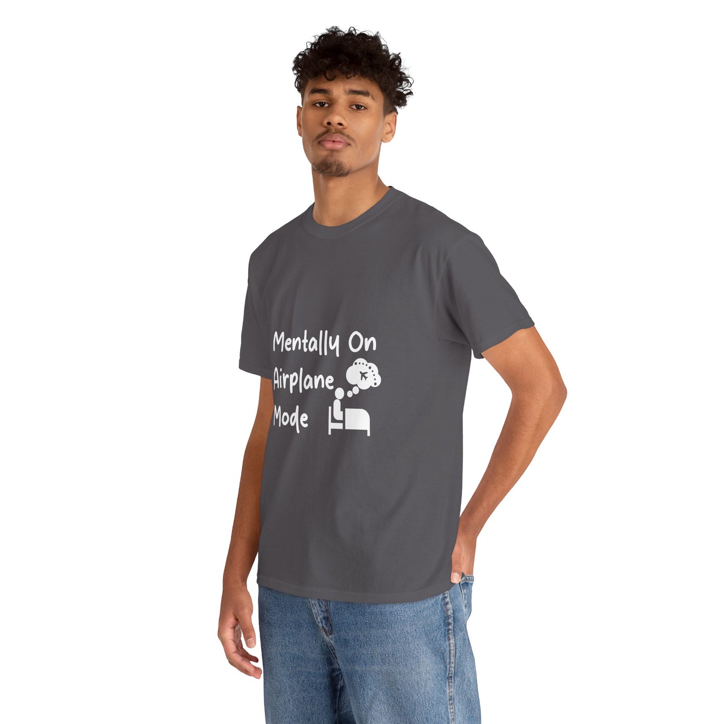 Mentally on Airplane Mode Travel Lover T-Shirt