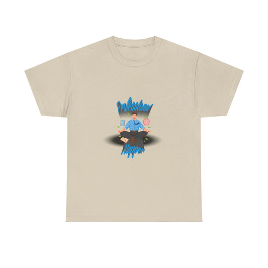 Funny 'Professional Napper' T-Shirt — Sleep Lover Lazy Day Tee