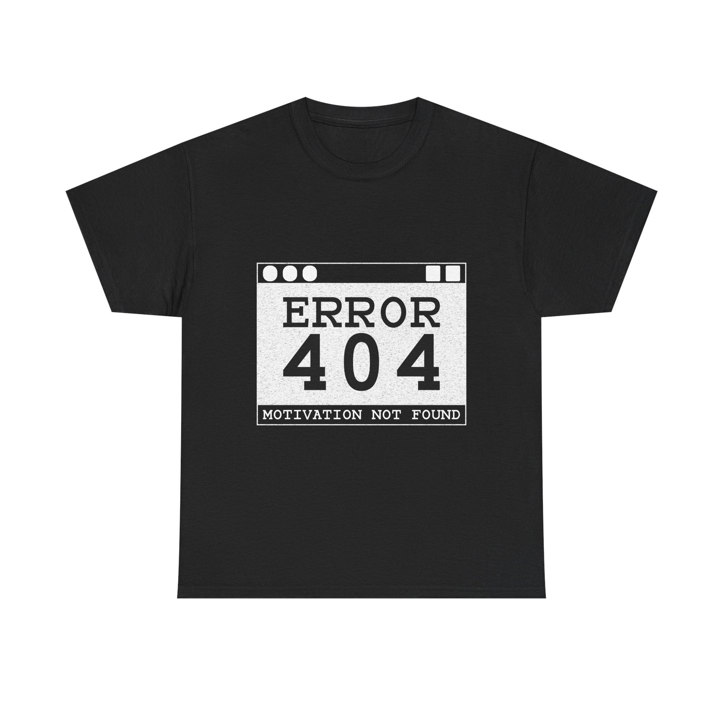 Error 404 Funny Tech T-Shirt — Geek Humor Tee