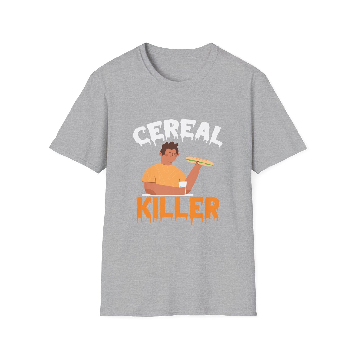 Cereal Killer Pun T-Shirt — Funny Breakfast Lover Tee