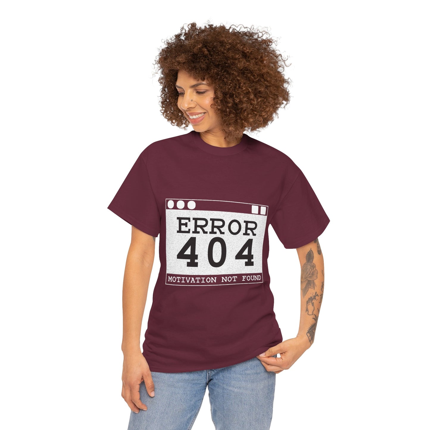 Error 404 Funny Tech T-Shirt — Geek Humor Tee