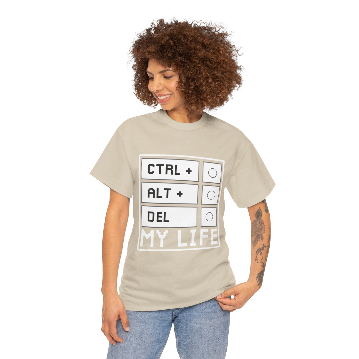 Ctrl Alt Del My Life Programmer T-Shirt