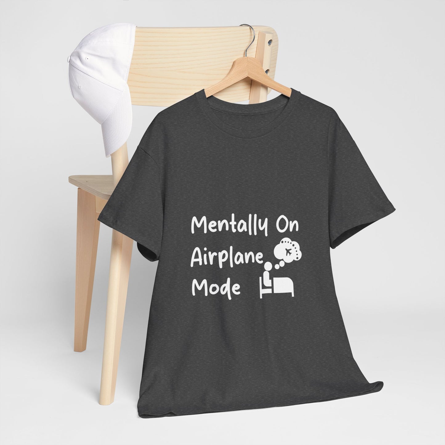 Mentally on Airplane Mode Travel Lover T-Shirt