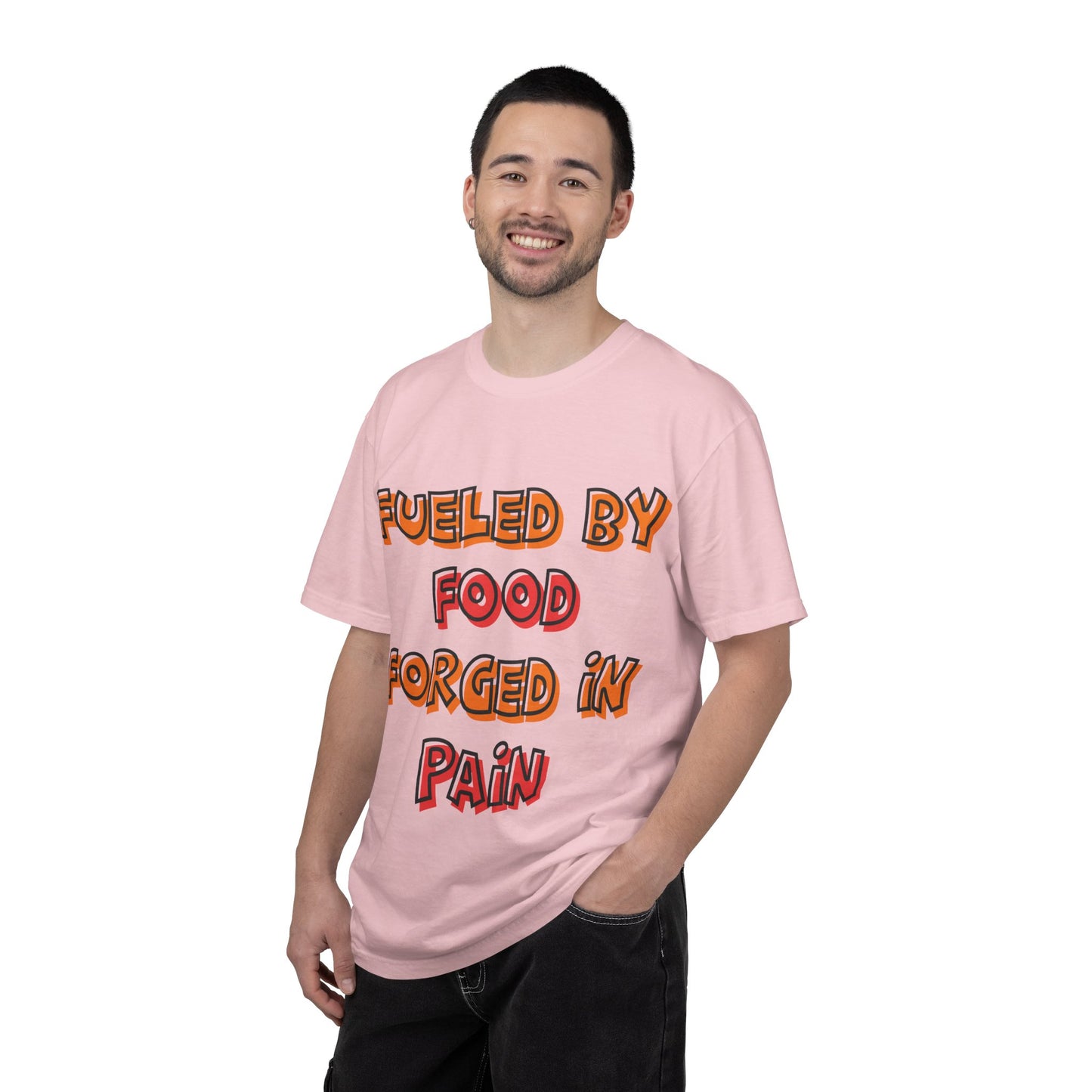 Fueled by Food Forged in Pain Fitness Tee - Motivational Gym T-Shirt