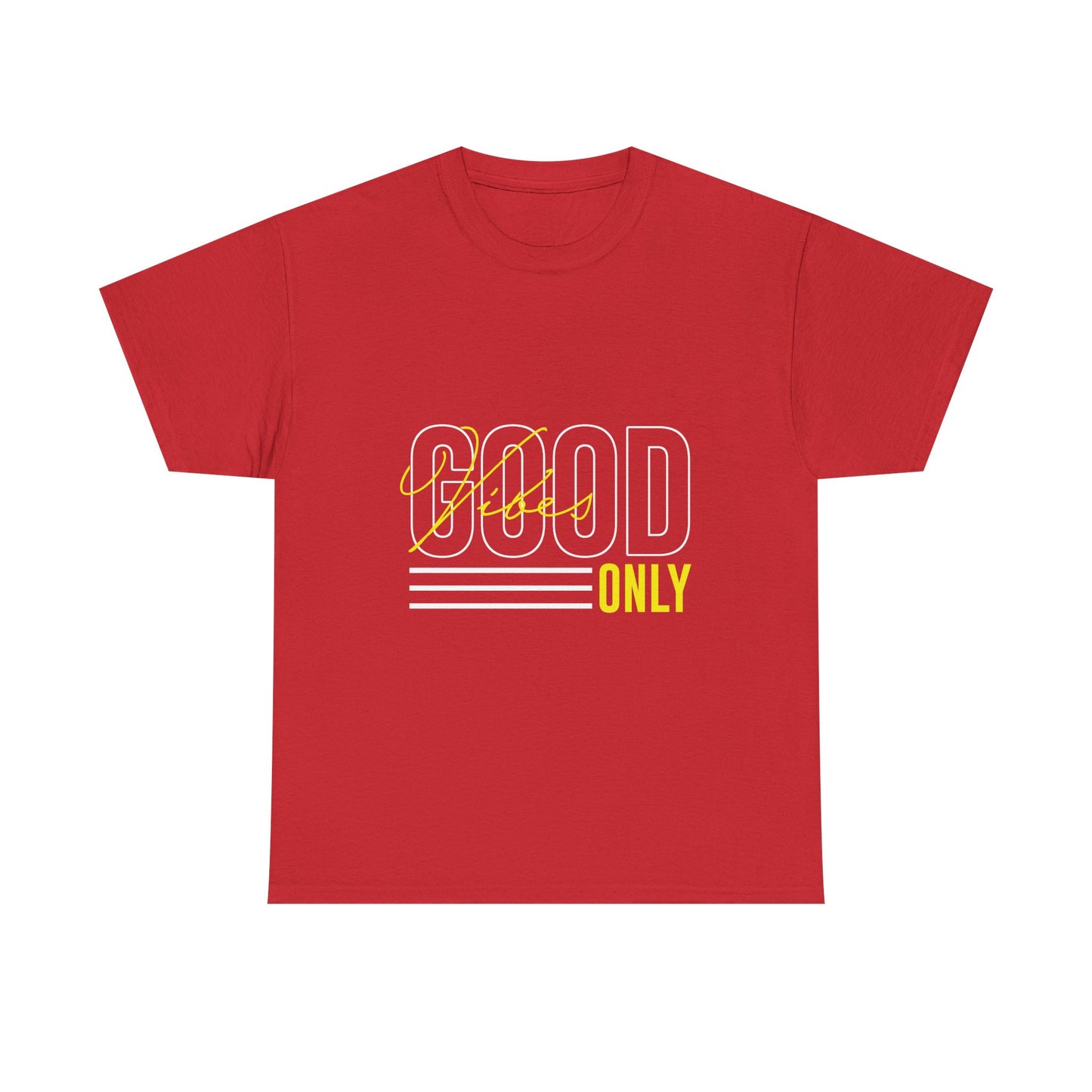 Good Vibes Only Tee — Positive Energy Aesthetic T-Shirt