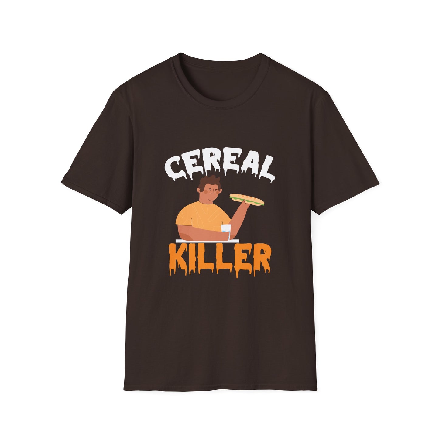 Cereal Killer Pun T-Shirt — Funny Breakfast Lover Tee