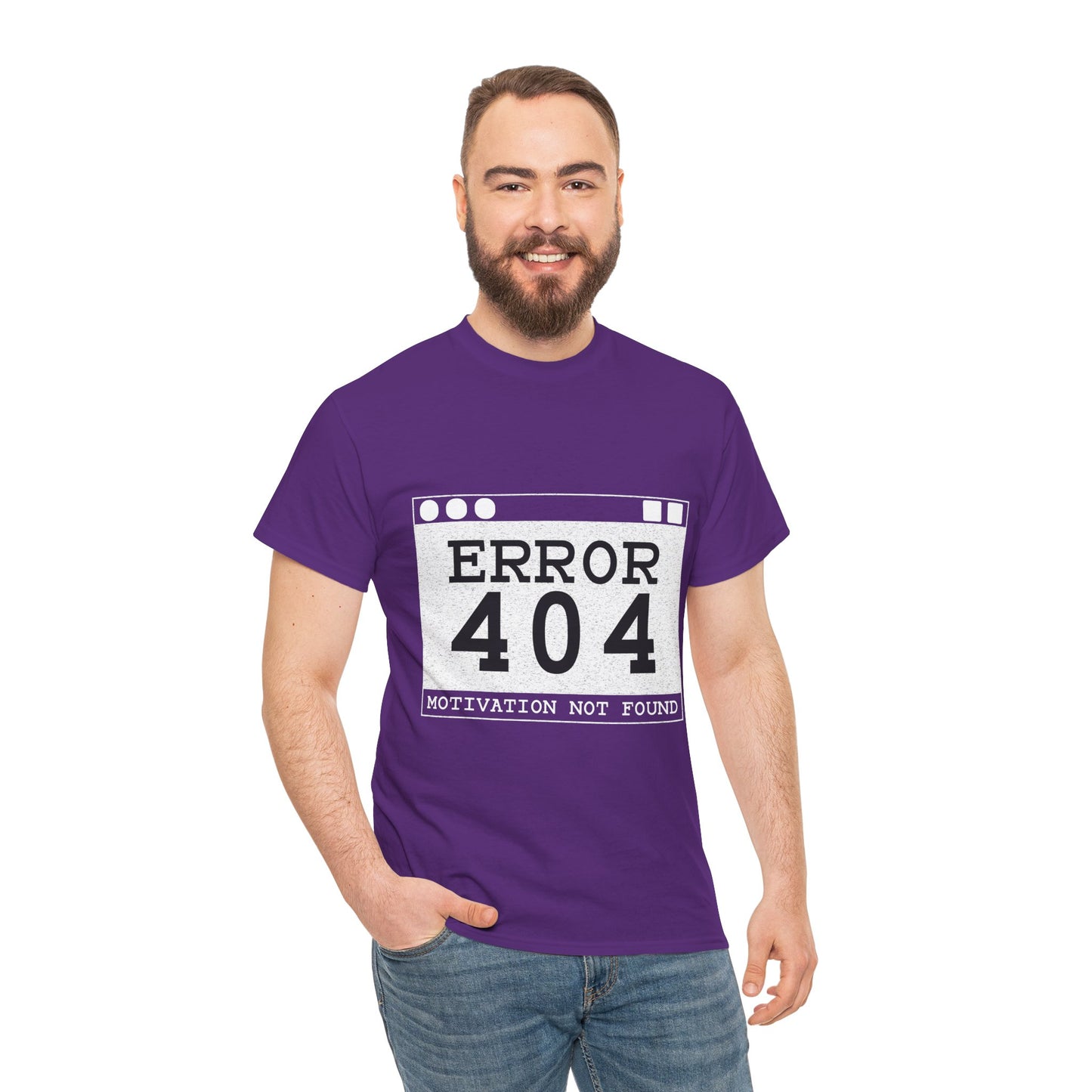 Error 404 Funny Tech T-Shirt — Geek Humor Tee