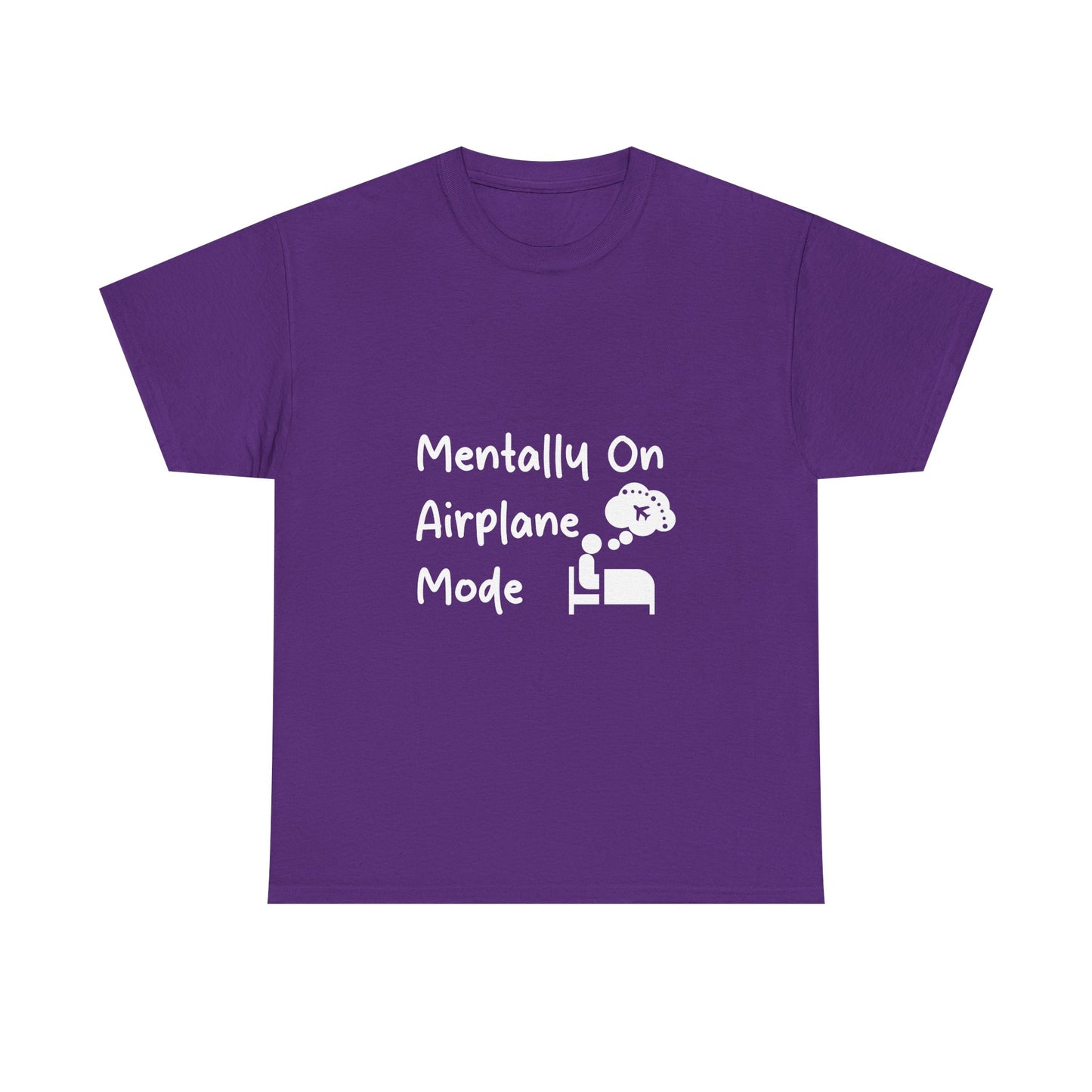 Mentally on Airplane Mode Travel Lover T-Shirt