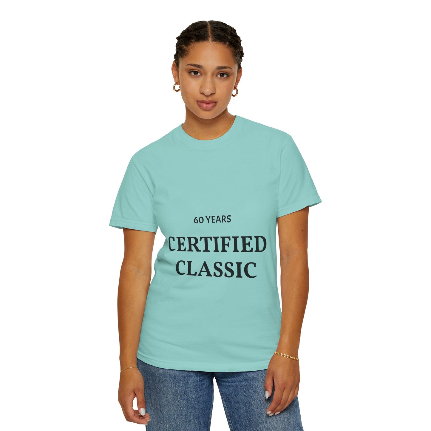 Retro '60 Years Certified' Birthday T-Shirt