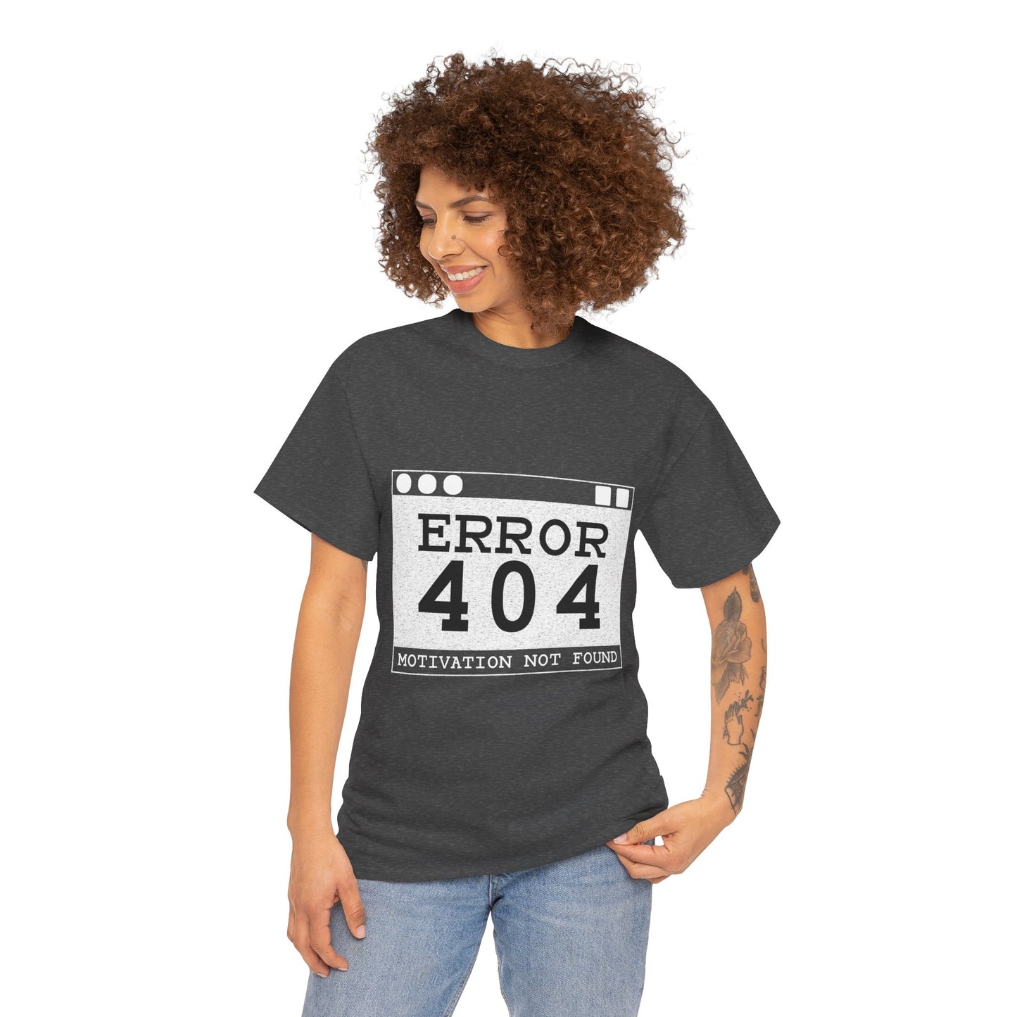 Error 404 Funny Tech T-Shirt — Geek Humor Tee