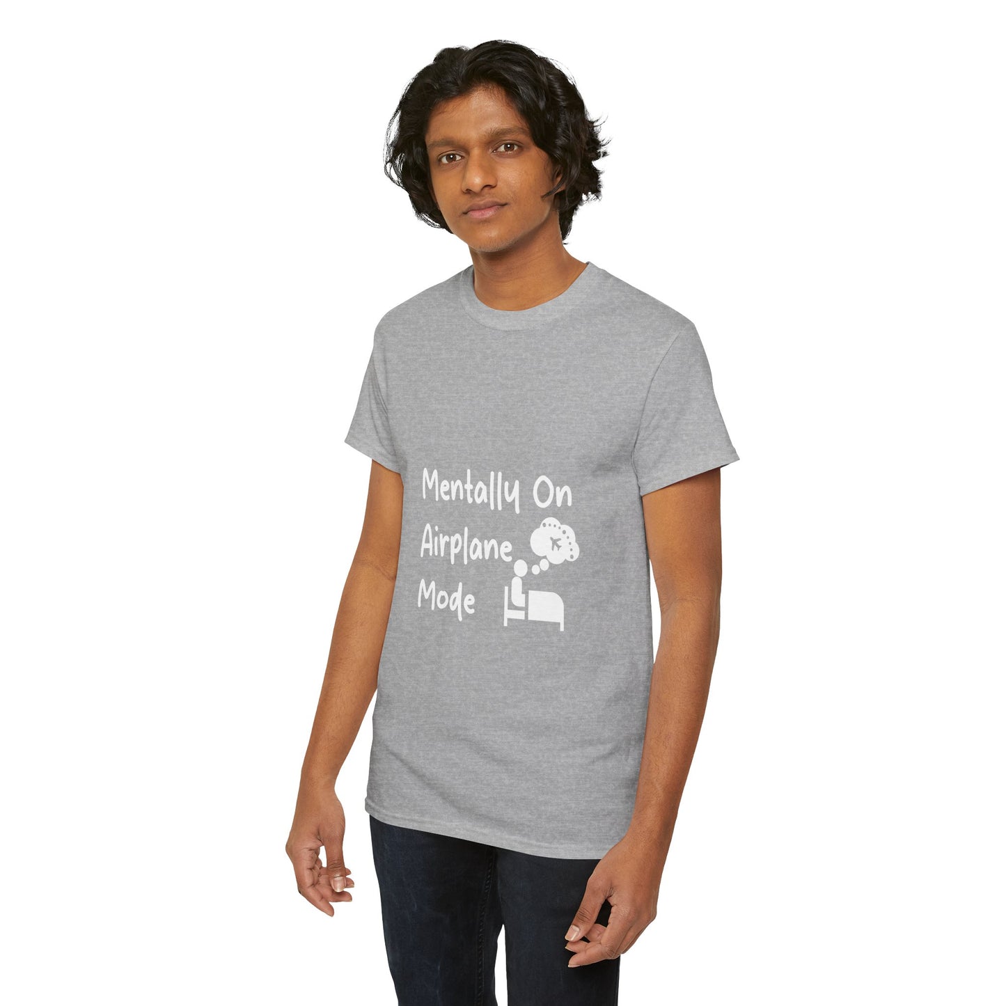 Mentally on Airplane Mode Travel Lover T-Shirt