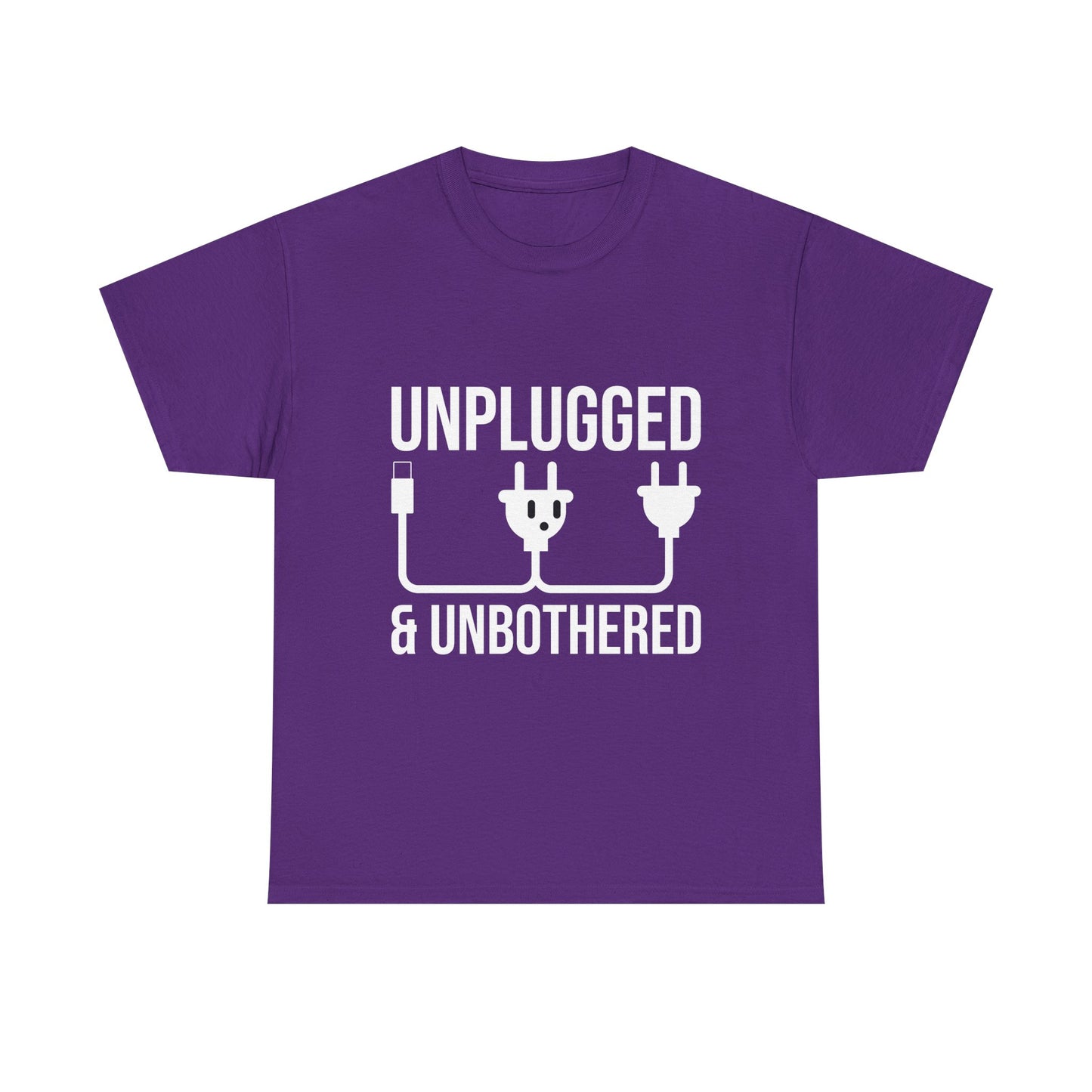 Relax Mode Tee — "Unplugged and Unbothered" Minimalist Calm T-Shirt