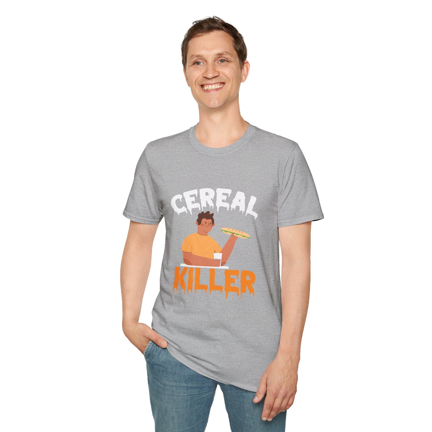 Cereal Killer Pun T-Shirt — Funny Breakfast Lover Tee