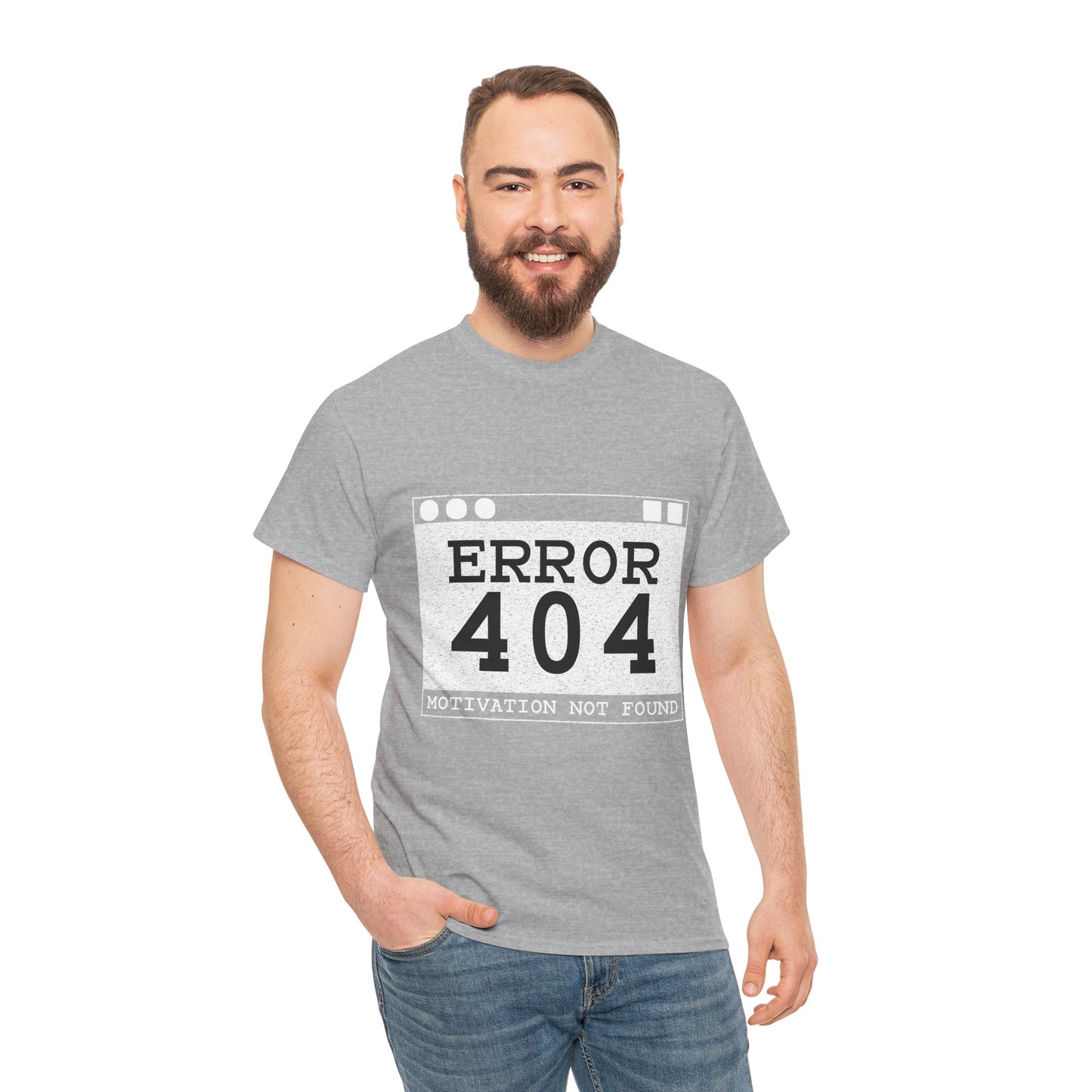 Error 404 Funny Tech T-Shirt — Geek Humor Tee