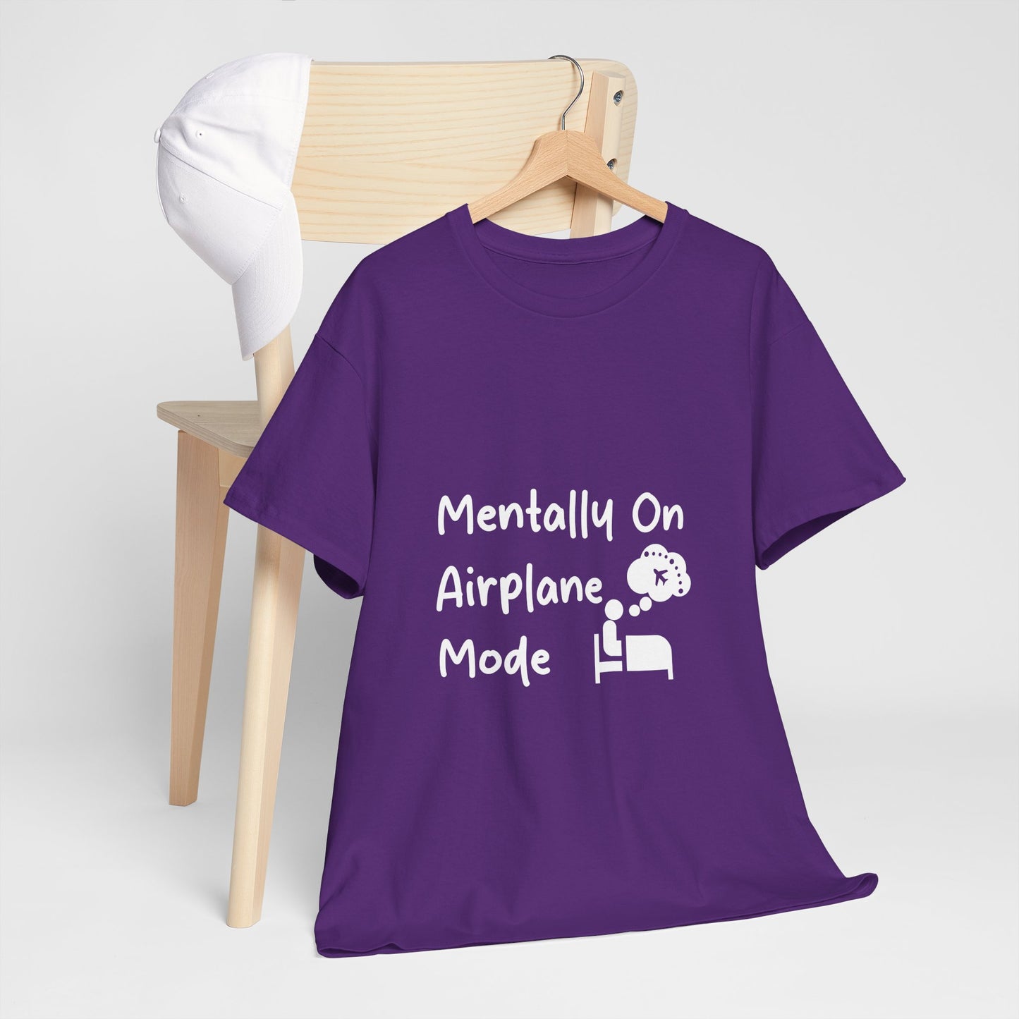 Mentally on Airplane Mode Travel Lover T-Shirt