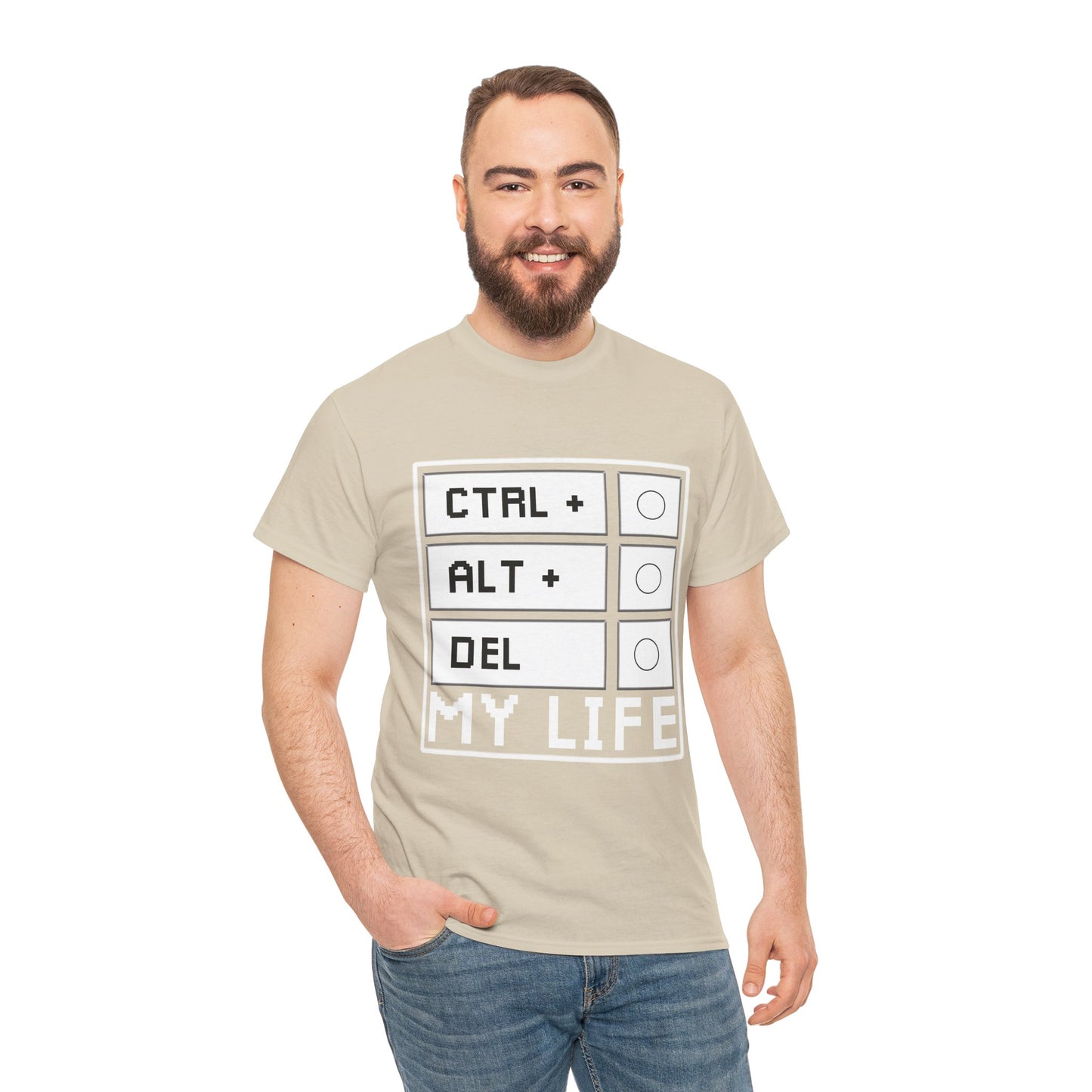 Ctrl Alt Del My Life Programmer T-Shirt