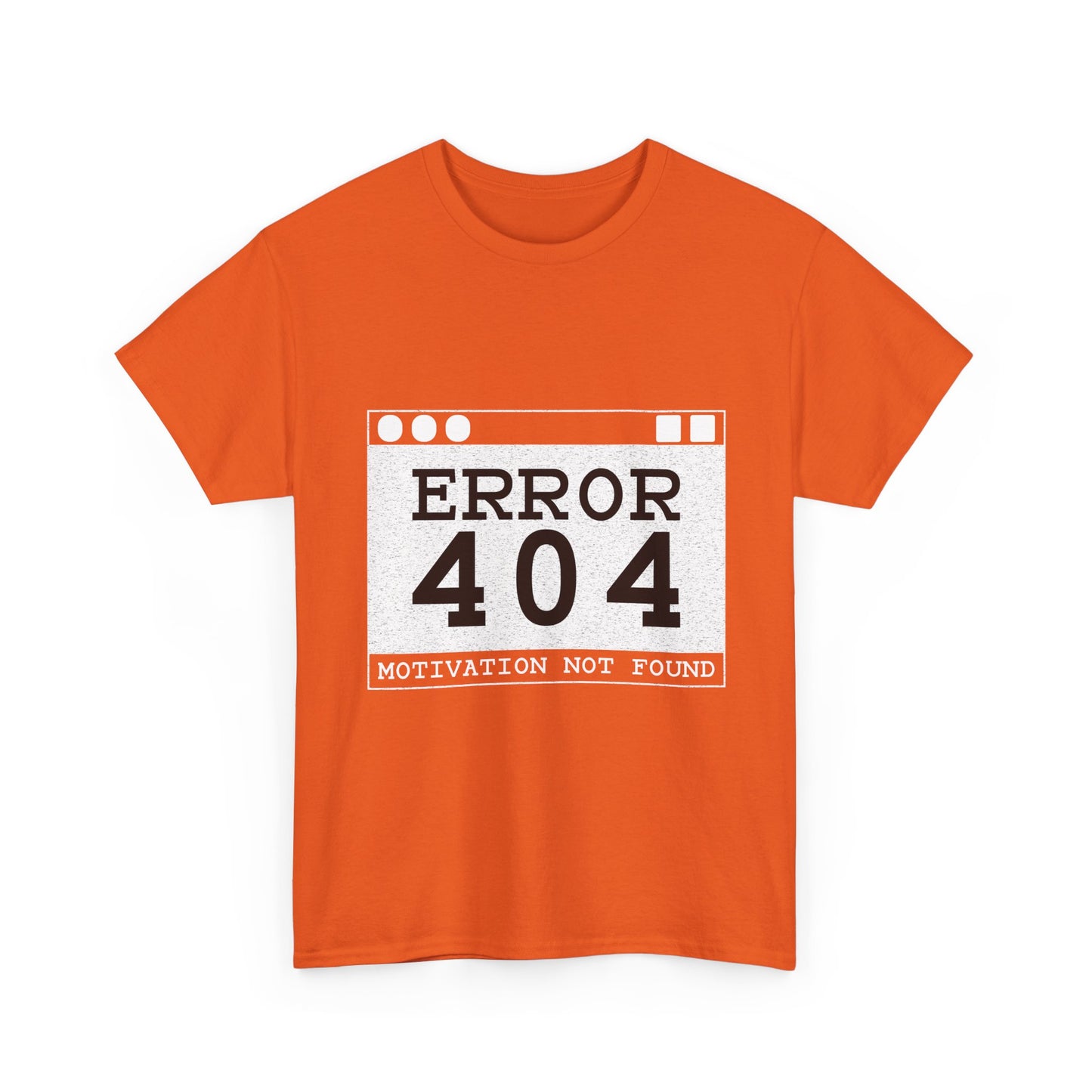 Error 404 Funny Tech T-Shirt — Geek Humor Tee