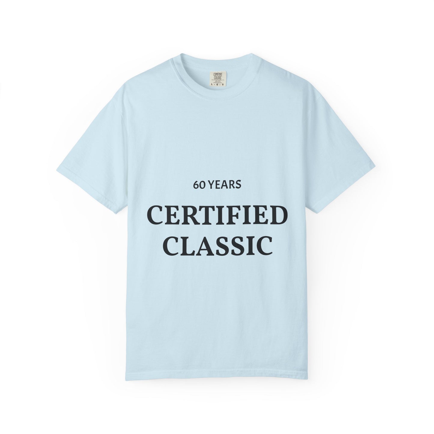 Retro '60 Years Certified' Birthday T-Shirt
