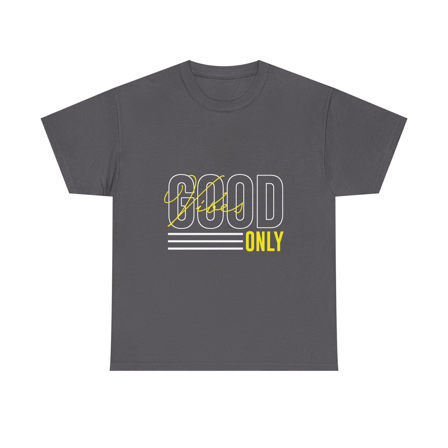 Good Vibes Only Tee — Positive Energy Aesthetic T-Shirt