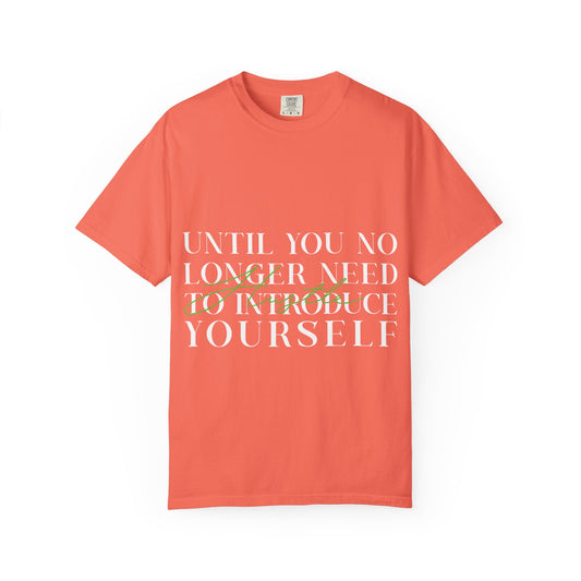 Hustle Until You No Longer Need an Introduction Motivational T-Shirt