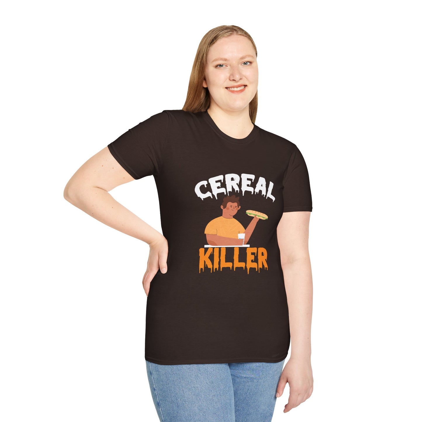 Cereal Killer Pun T-Shirt — Funny Breakfast Lover Tee